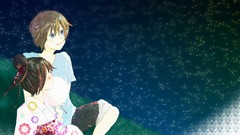 Anime long hair anime girls brown eyes school uniforms