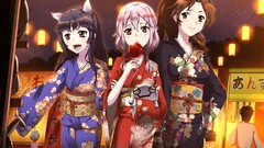 Anime long hair anime girls guilty crown yuzuriha inori Tsugumi 