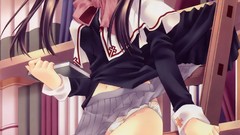 Anime long hair anime girls short hair ecchi