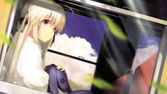 Anime long hair anime girls yosuga no sora kasugano sora