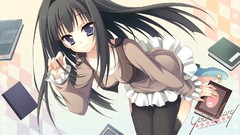 Anime long hair brunettes your diary