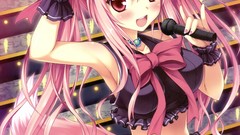 Anime long hair ecchi tateha panties