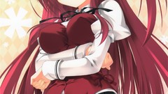 Anime long hair school uniforms