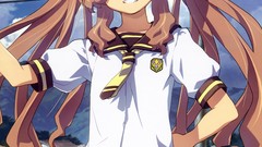 Anime long hair school uniforms ano natsu de matteru TV series 