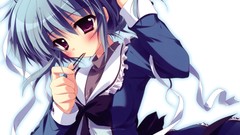 Anime long hair school uniforms seifuku mashiroiro symphony 