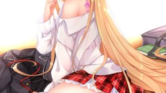 Anime long hair school uniforms seifuku panties chuunibyou demo 