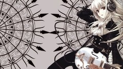 Anime long hair school uniforms short hair