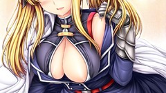 Anime long hair short hair ecchi