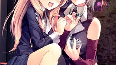 Anime long hair short hair ecchi Melancholy character mizerka