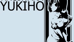 Anime long hair short hair idolmaster Hagiwara Yukiho