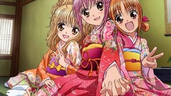 Anime long hair short hair Japanese clothes