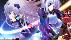 Anime long hair short hair muv-luv Inia Sestina Cryska 