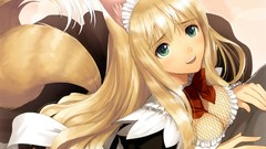 Anime long hair short hair tony taka shining hearts fox girls