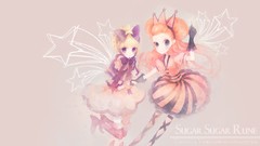 Anime magical shoujo Chocola Vanila (Sugar Sugar Rune)