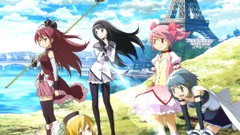 Anime mahou shoujo madoka magica artwork movie posters