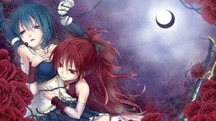 Anime mahou shoujo madoka magica sakura kyouko miki sayaka