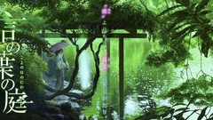 Anime Makoto Shinkai artwork the garden of words