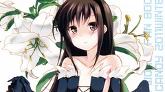 Anime Manga anime girls accel world kuro yuki hime