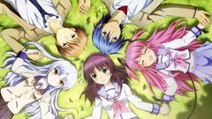 Anime Manga anime girls angel beats