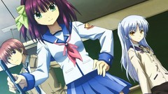 Anime Manga anime girls angel beats nakamura yuri tachibana 