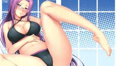 Anime Manga anime girls fate stay night fate series Rider 