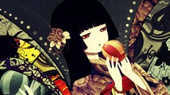 Anime Manga anime girls jigoku shoujo enma ai Japanese clothes