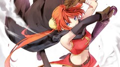 Anime Manga anime girls kagura gintama Chinese clothes