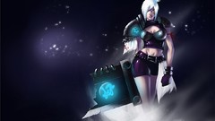 Anime Manga anime girls League of Legends video games riven