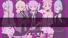 Anime Manga anime girls mahou shoujo madoka magica akemi homura 