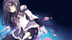 Anime Manga anime girls mahou shoujo madoka magica akemi homura