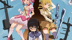 Anime Manga anime girls mahou shoujo madoka magica akemi homura 