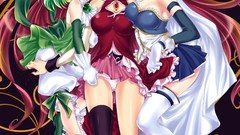 Anime Manga anime girls mahou shoujo madoka magica sakura 