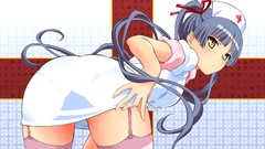 Anime Manga anime girls maria holic yellow eyes nurse uniform 