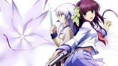 Anime Manga anime girls school uniforms angel beats nakamura 