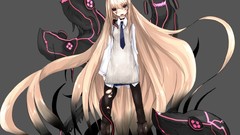 Anime Manga anime girls Simple Background