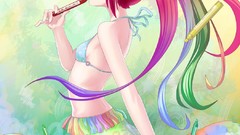 Anime Manga Atom multicolor anime girls