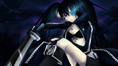 Anime Manga black rock shooter kuroi mato