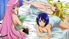 Anime Manga blanket anime girls lala satalin deviluke konjiki 