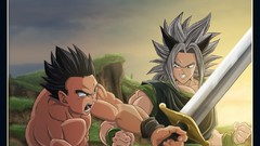 Anime Manga Dragon Ball Dragon Ball Z Swords versus gohan Son 