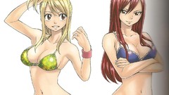 Anime Manga drawings anime girls fairy tail bikini Simple 