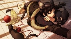 Anime Manga durarara orihara izaya upscaled