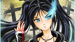 Anime Manga fan art black rock shooter kuroi mato