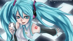 Anime Manga hatsune miku vocaloid