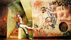 Anime Manga hatsune miku vocaloid upscaled