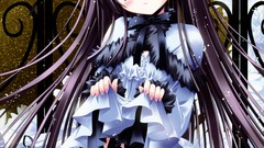 Anime Manga pink eyes