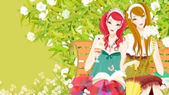 Anime Manga pretty Sisters 1024x768