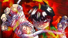 Anime Manga rock lee naruto shippuden protecting