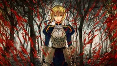 Anime Manga saber fate stay night fate series