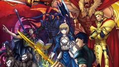 Anime Manga saber fate stay night fate zero gilgamesh fate 