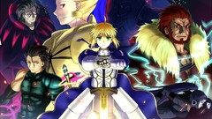Anime Manga saber fate stay night fate zero gilgamesh fate 